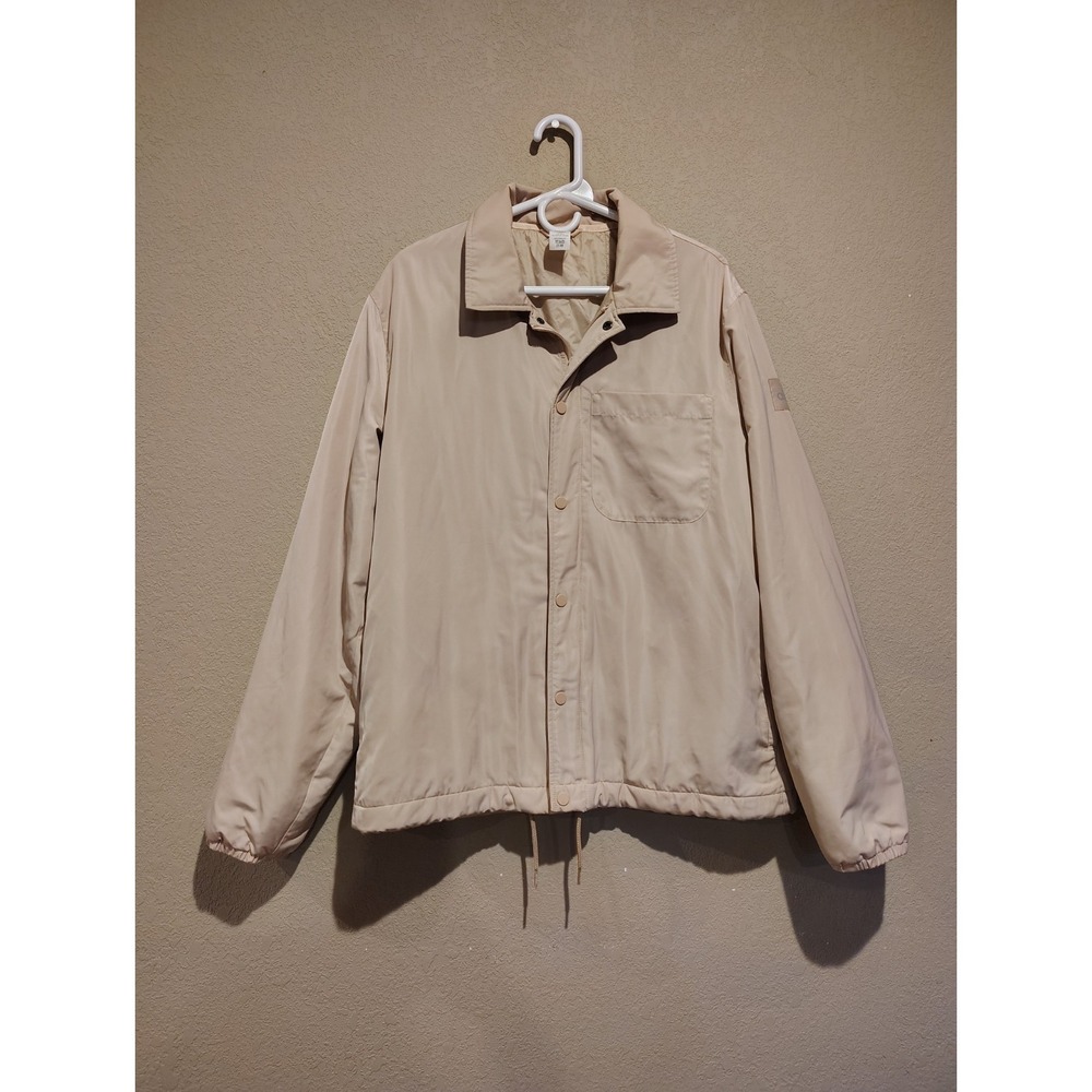 Alo Yoga Legend Jacket in Sand Dune Box Oversized Zip Up Jacket Medium